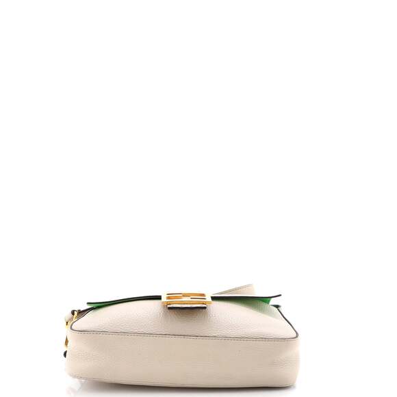 Fendi Selleria Baguette Nm Bag Leather #237444F23B - Picture 4 of 7